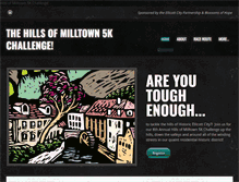 Tablet Screenshot of hillsofmilltown5kchallenge.com